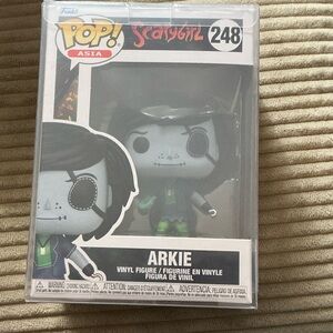 Funko Scarygirl Arkie Vinyl Figure - Black and Green